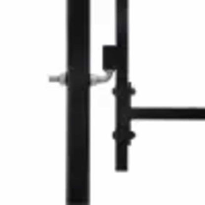 Cancello per recinzione a doppia porta Woerden con punta a lancia 400x149,5 cm | homemem39