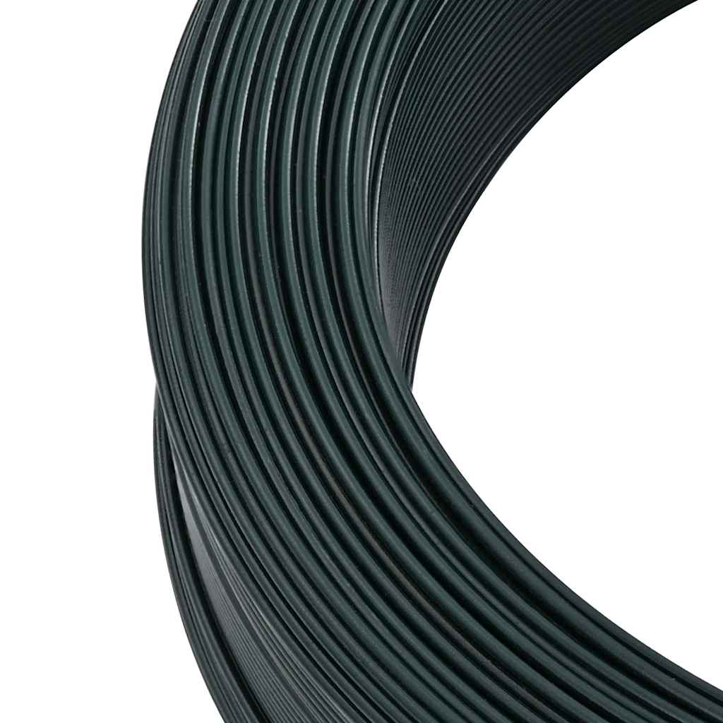 Filo per Recinzioni 250m 0,9/1,4 mm in Acciaio Verde Nerastro | homemem39