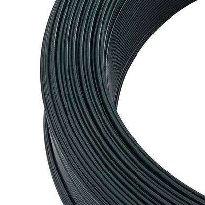 Filo per Recinzioni 250m 0,9/1,4 mm in Acciaio Verde Nerastro | homemem39