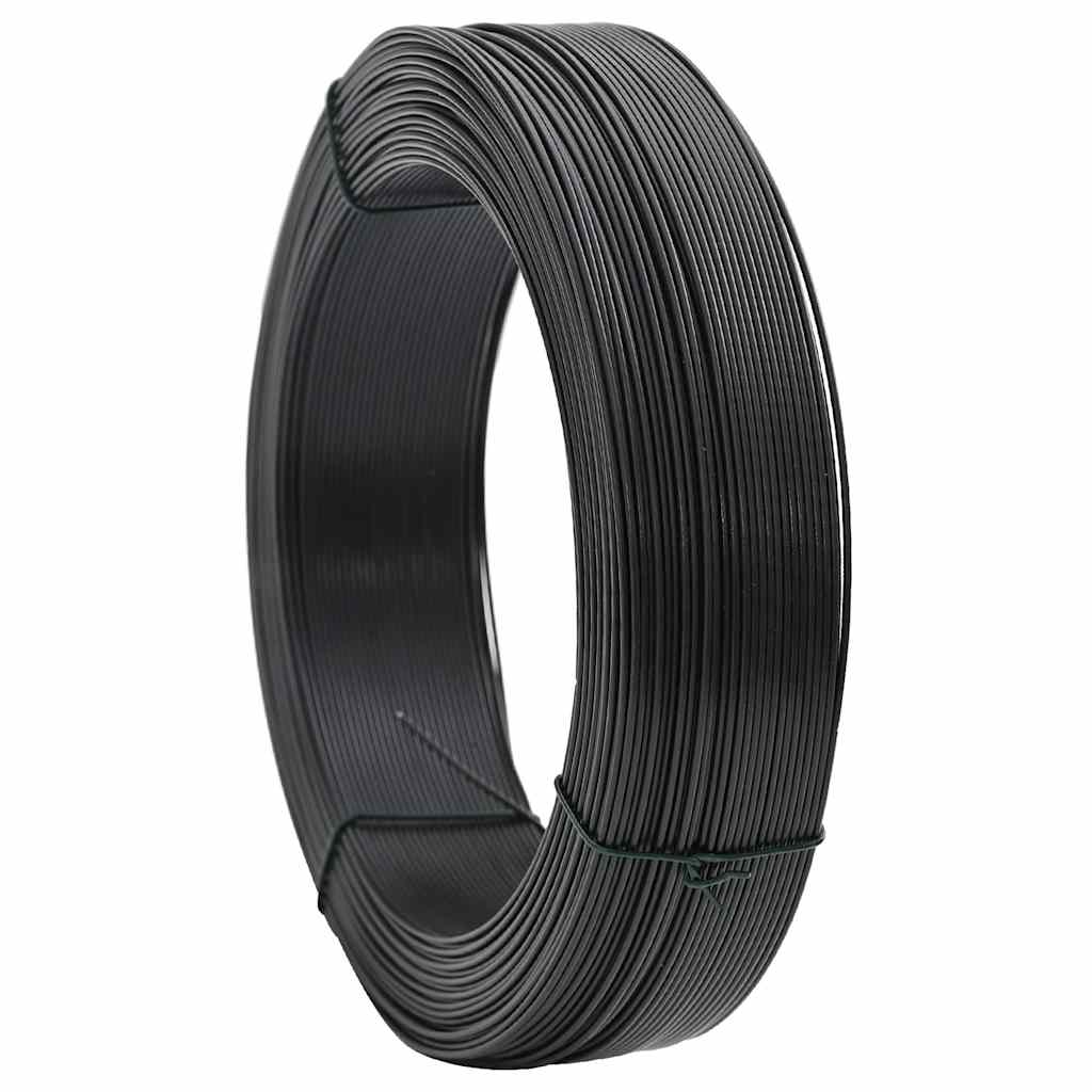 Filo per Recinzioni 250 m 1,4/2 mm in Acciaio Antracite | homemem39
