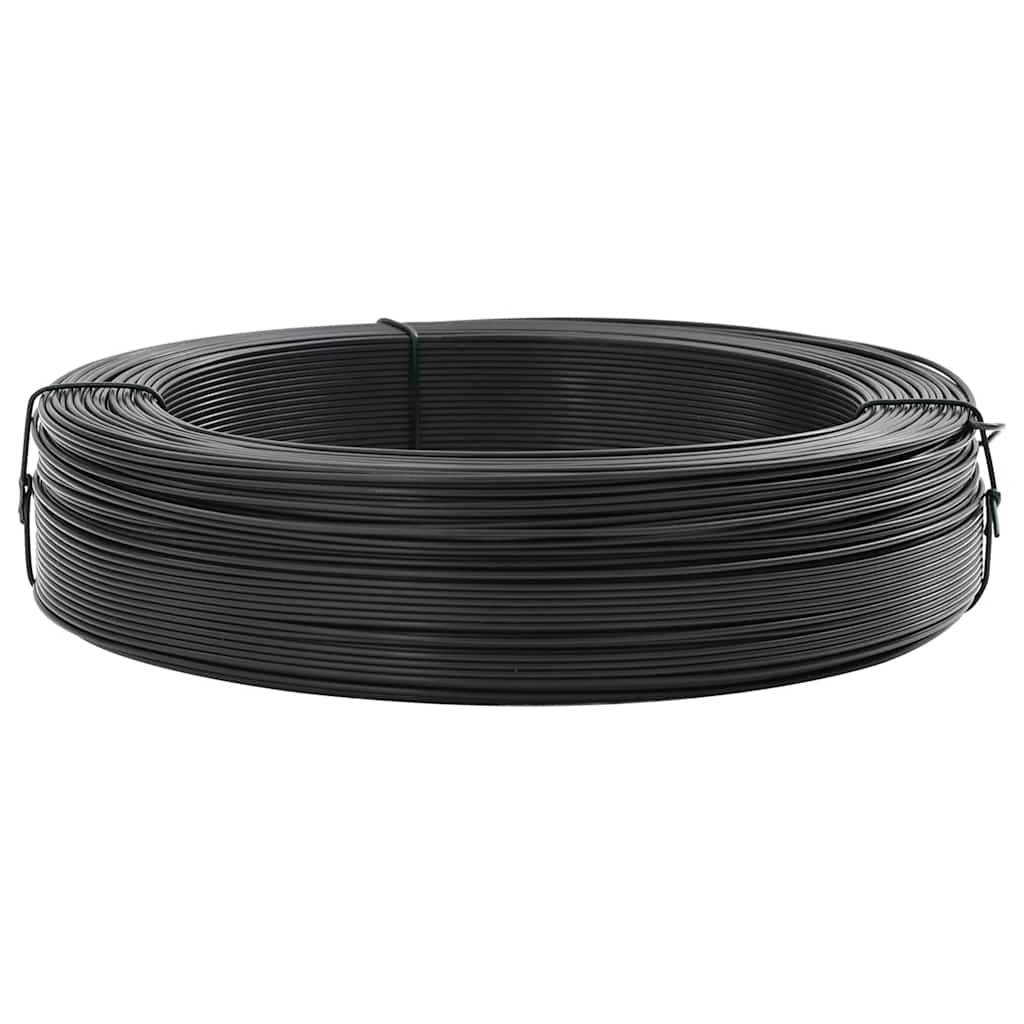 Filo per Recinzioni 250 m 1,4/2 mm in Acciaio Antracite | homemem39