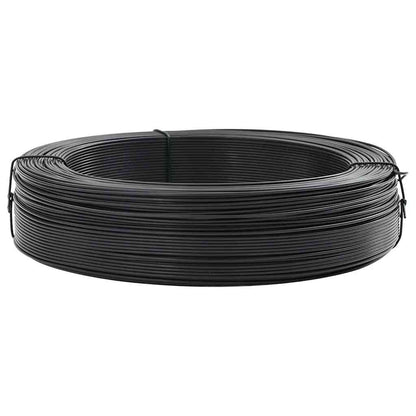 Filo per Recinzioni 250m 1,6/2,5 mm in Acciaio Antracite | homemem39