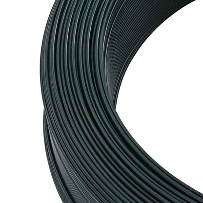 Filo per Recinzioni 250m 2,3/3,8 mm in Acciaio Verde Nerastro | homemem39