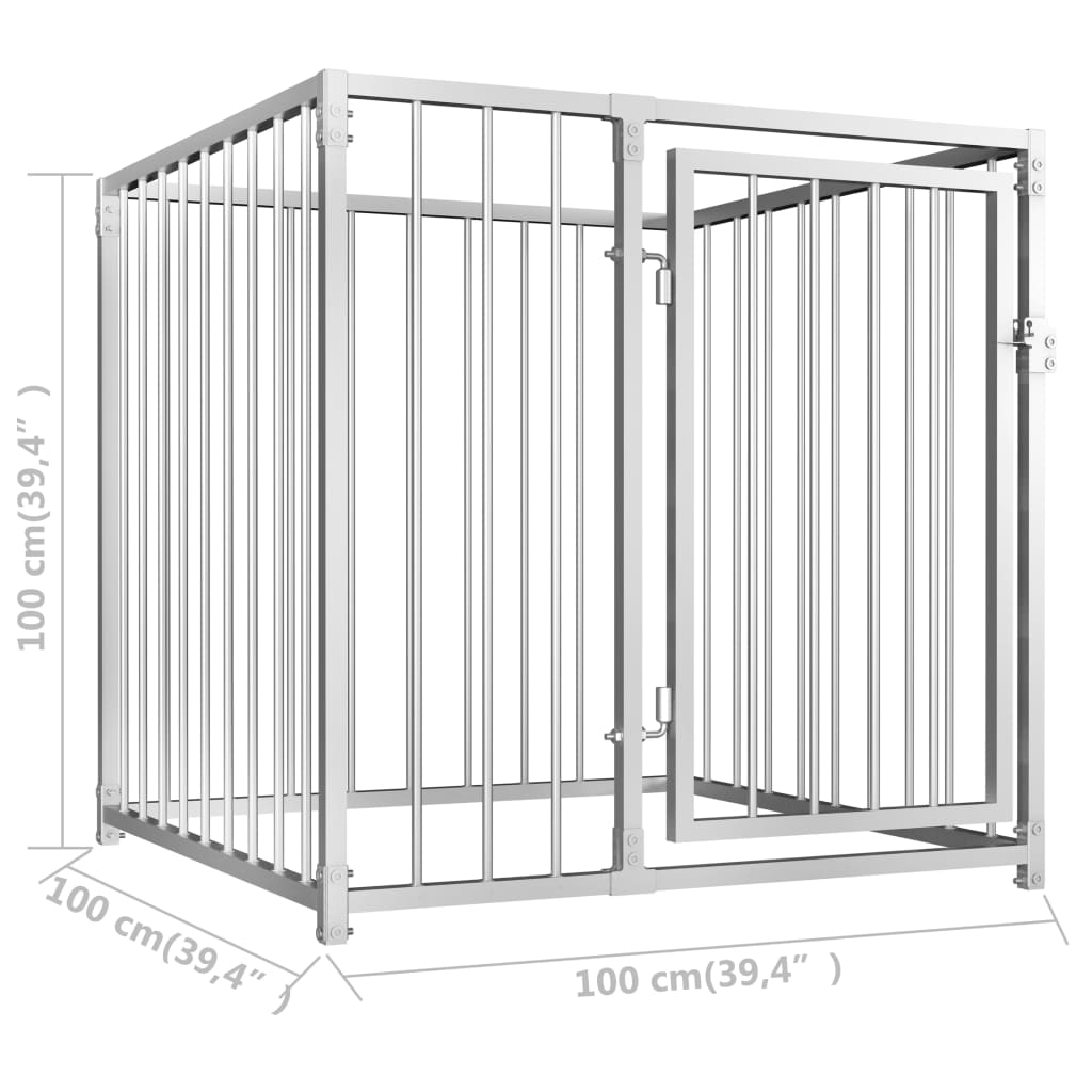 Canile da Esterno 100x100x100 cm | homemem39