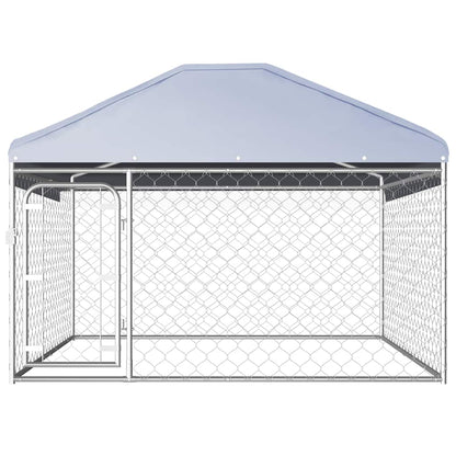 Canile da Esterno con Tetto 200x200x135 cm | homemem39