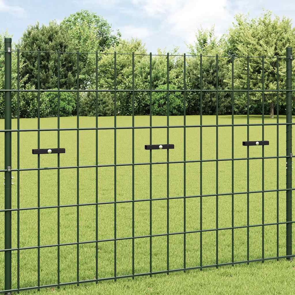 Set di Connettori per Griglie da Giardino 10 pz Antracite