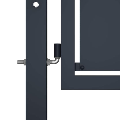 Cancello da Giardino in Acciaio 400x175 cm Antracite | homemem39