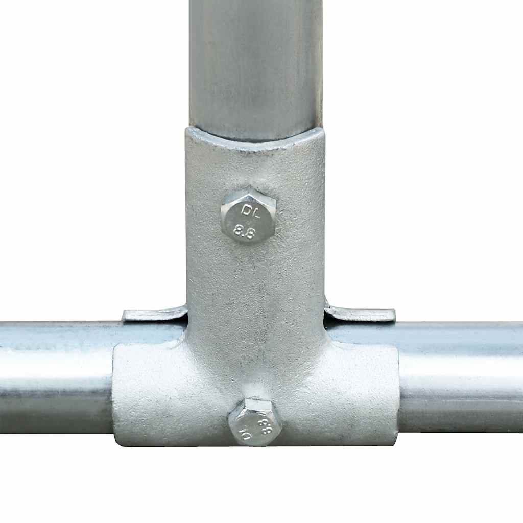 Chicken coop 8x2x2 m in galvanized steel