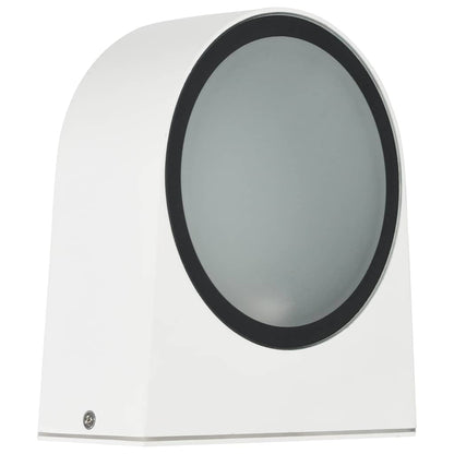 Lampade da Parete da Esterno 2 pz 11 W Bianche Rotonde | homemem39