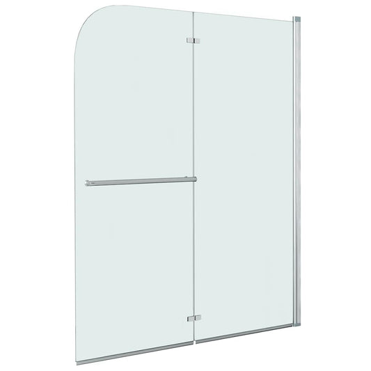 Box Doccia Pieghevole a Libro 2 Pannelli in ESG 120x140 cm