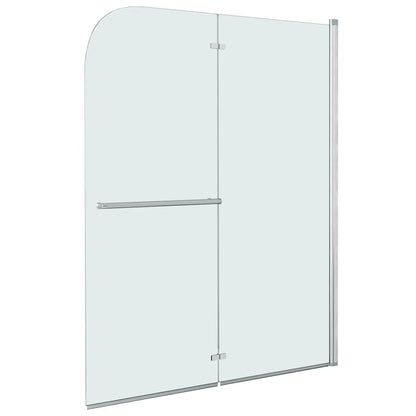 Box Doccia Pieghevole a Libro 2 Pannelli in ESG 95x140 cm