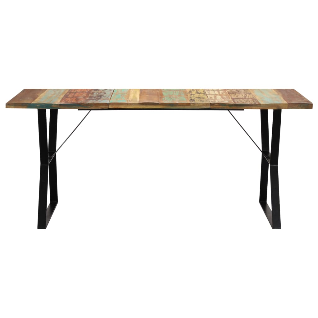 Tavolo da Pranzo 180x90x76 cm in Legno Massello di Recupero | homemem39