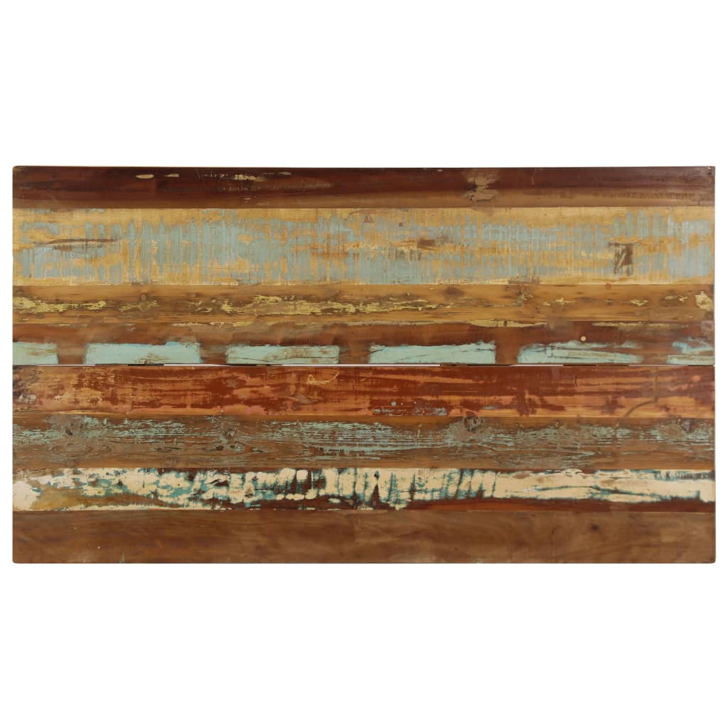 Tavolo da Pranzo 140x80x76 cm in Legno Massello di Recupero - homemem39