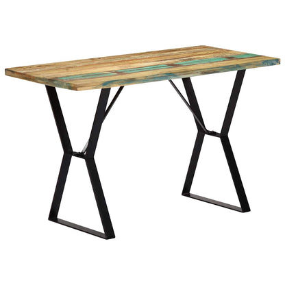 Tavolo da Pranzo 120x60x76 cm in Legno Massello di Recupero | homemem39
