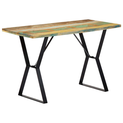 Tavolo da Pranzo 120x60x76 cm in Legno Massello di Recupero | homemem39