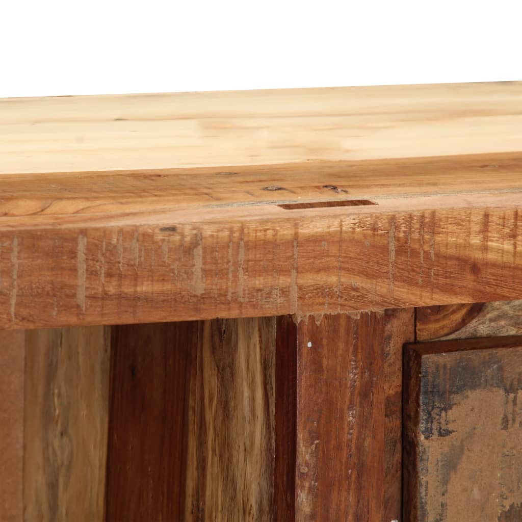 Mobile Porta TV 100x30x33 cm in Legno Massello di Recupero - homemem39