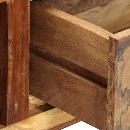 Mobile Porta TV 100x30x33 cm in Legno Massello di Recupero | homemem39