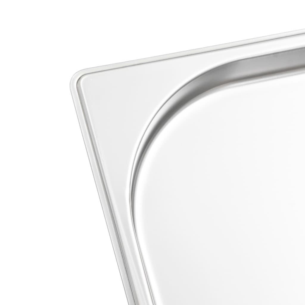 Contenitori Gastronorm 4 pz GN 1/1 20 mm in Acciaio Inox | homemem39