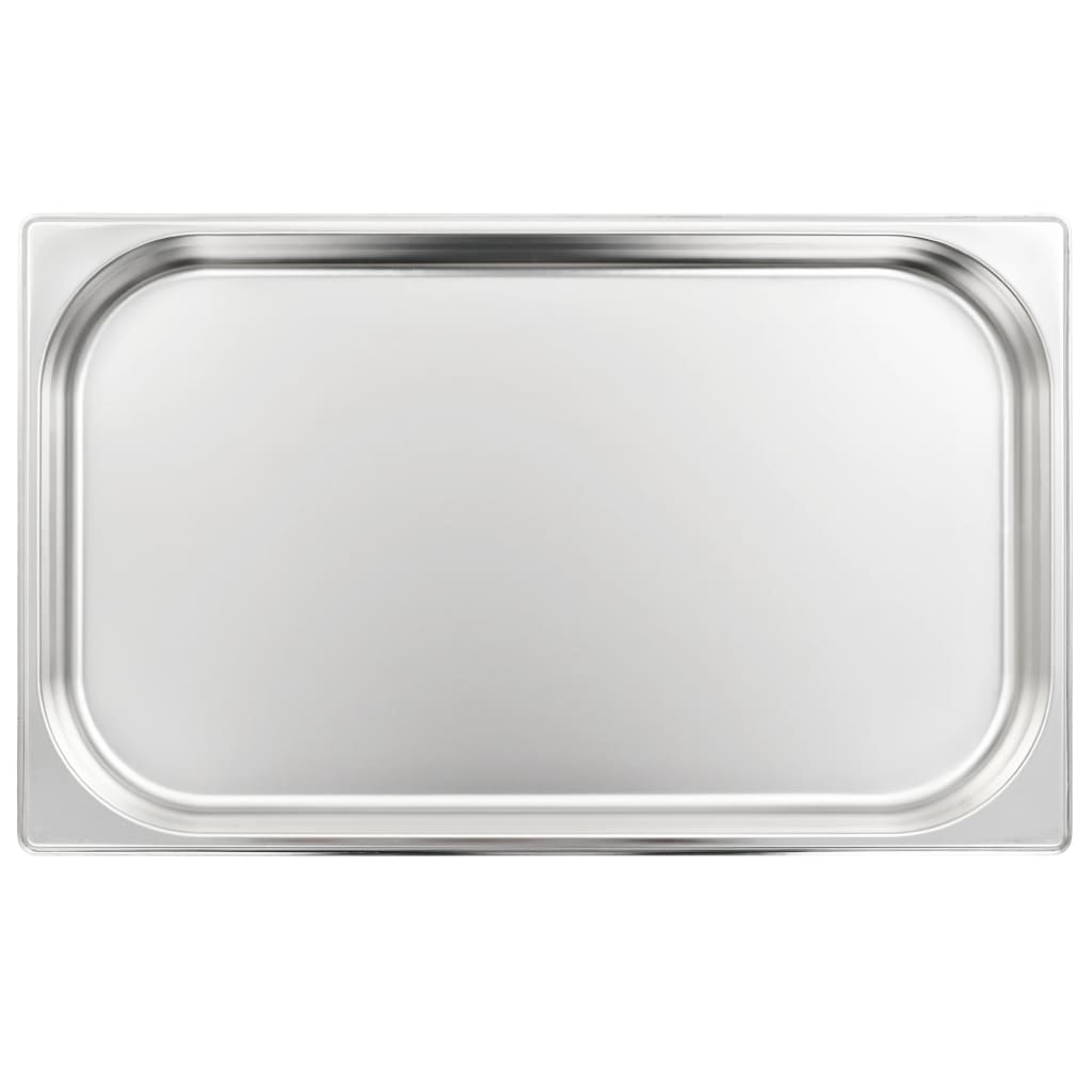 Contenitori Gastronorm 4 pz GN 1/1 40 mm in Acciaio Inox | homemem39
