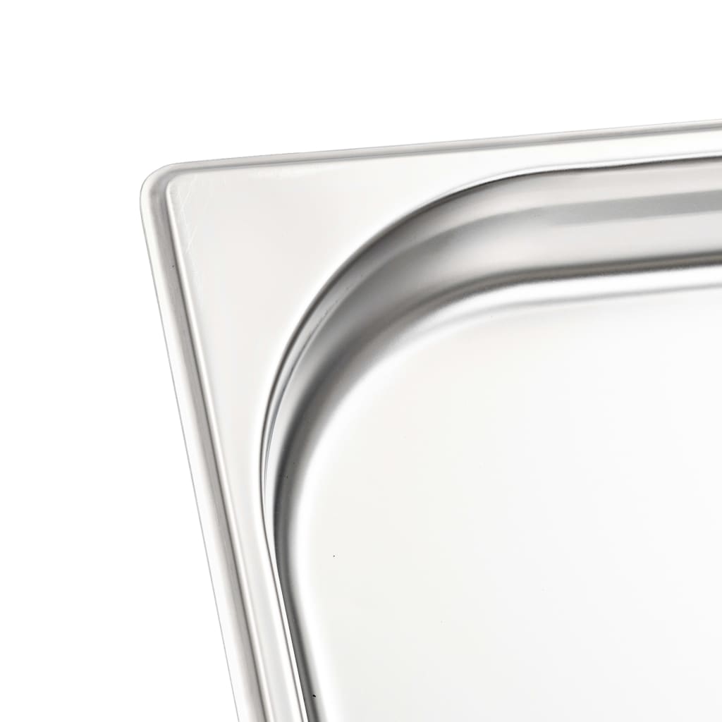 Contenitori Gastronorm 4 pz GN 1/1 40 mm in Acciaio Inox | homemem39