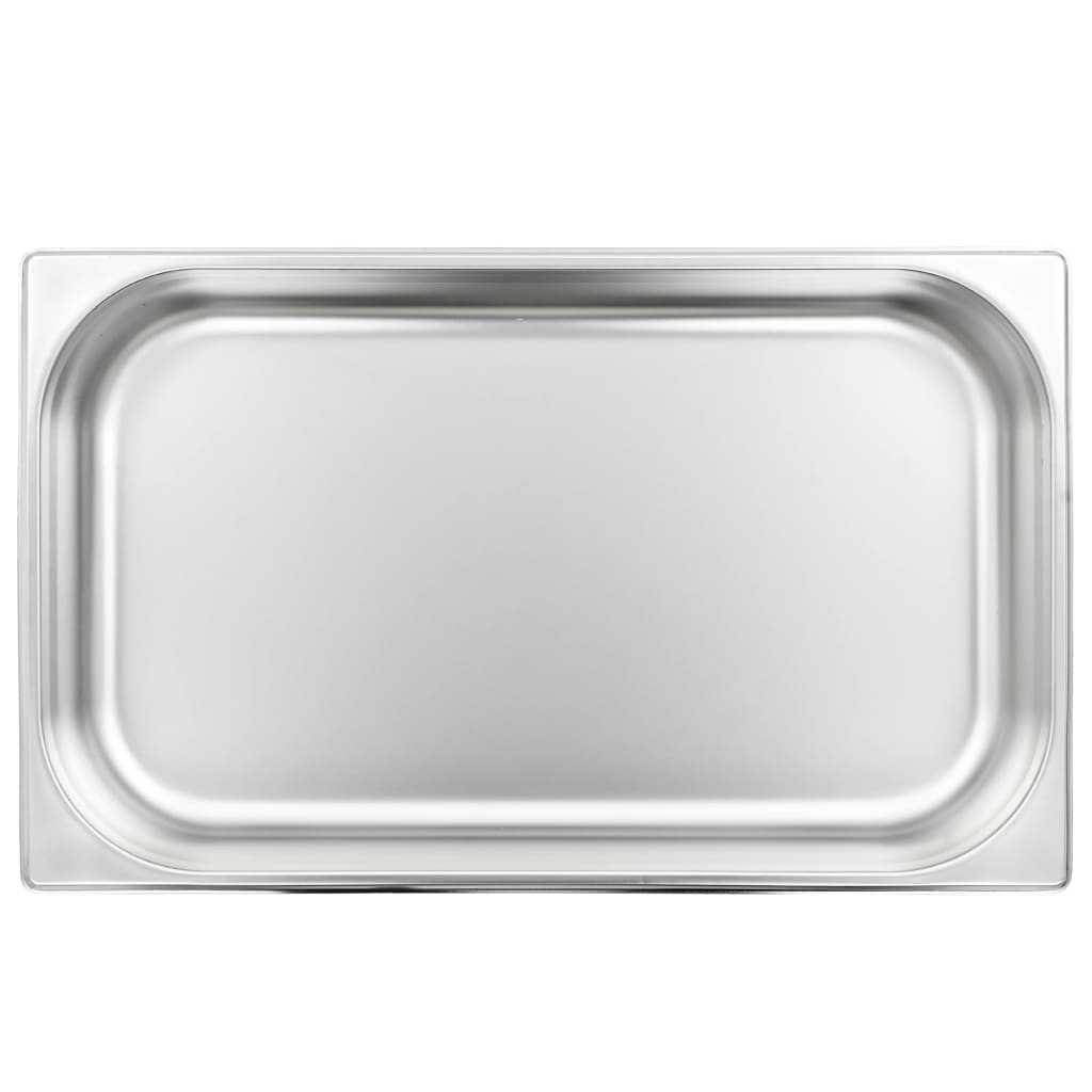 Contenitori Gastronorm 4 pz GN 1/1 65 mm in Acciaio Inox | homemem39
