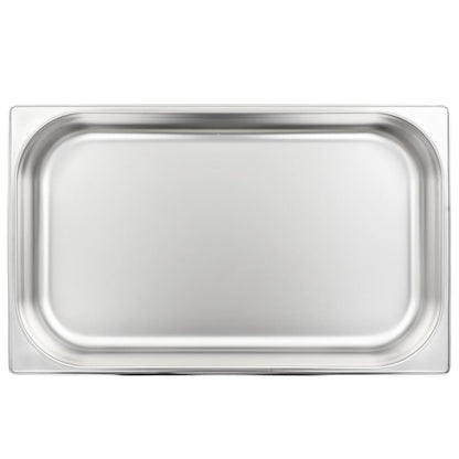 Contenitori Gastronorm 4 pz GN 1/1 65 mm in Acciaio Inox | homemem39