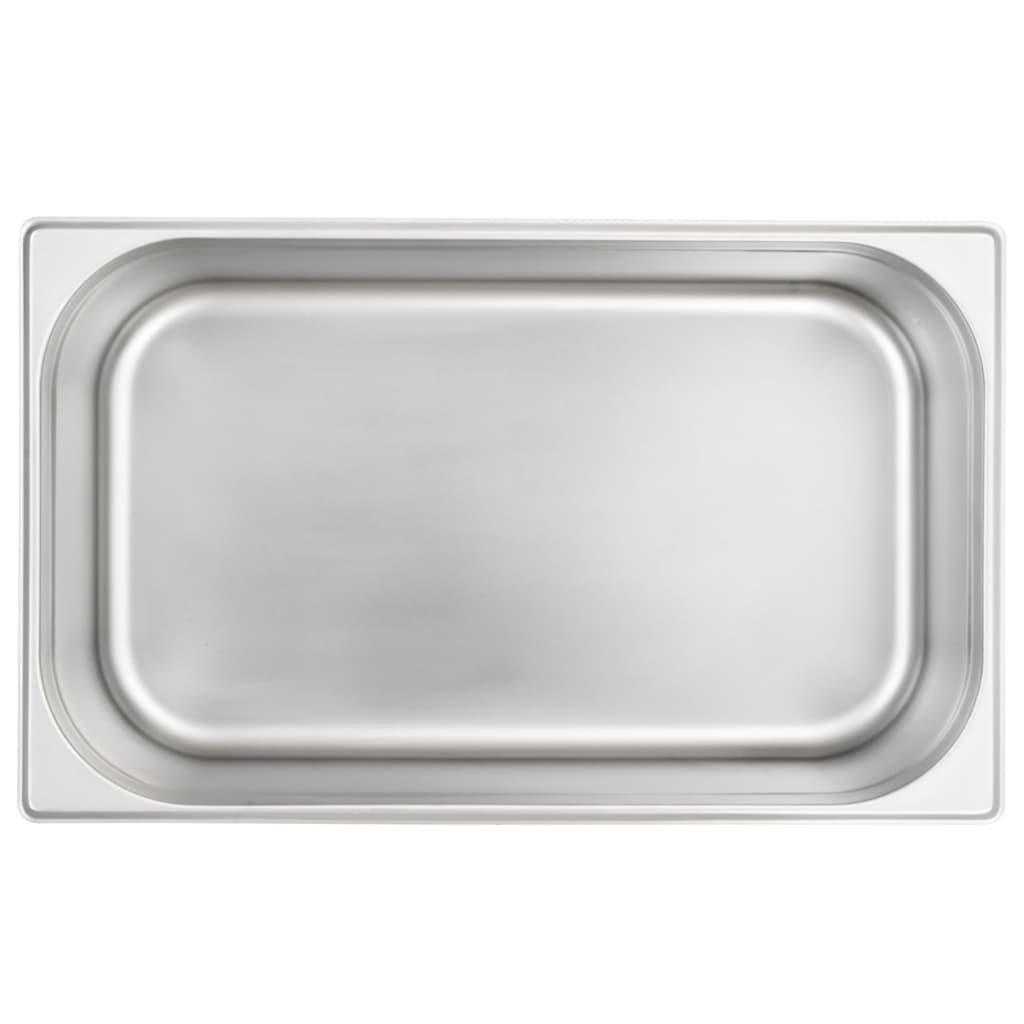 Contenitori Gastronorm 2 pz GN 1/1 150 mm in Acciaio Inox | homemem39