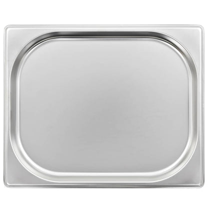 Contenitori Gastronorm 8 pz GN 1/2 20 mm in Acciaio Inox | homemem39