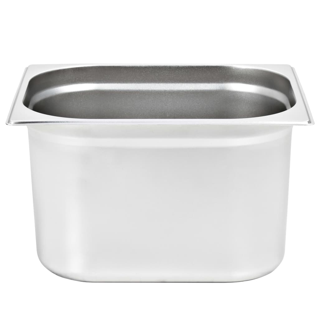Contenitori Gastronorm 2 pz GN 1/2 200 mm in Acciaio Inox | homemem39
