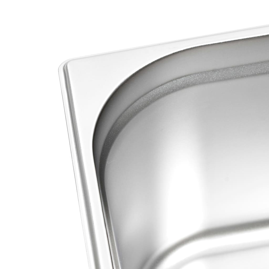 Contenitori Gastronorm 2 pz GN 1/2 200 mm in Acciaio Inox | homemem39
