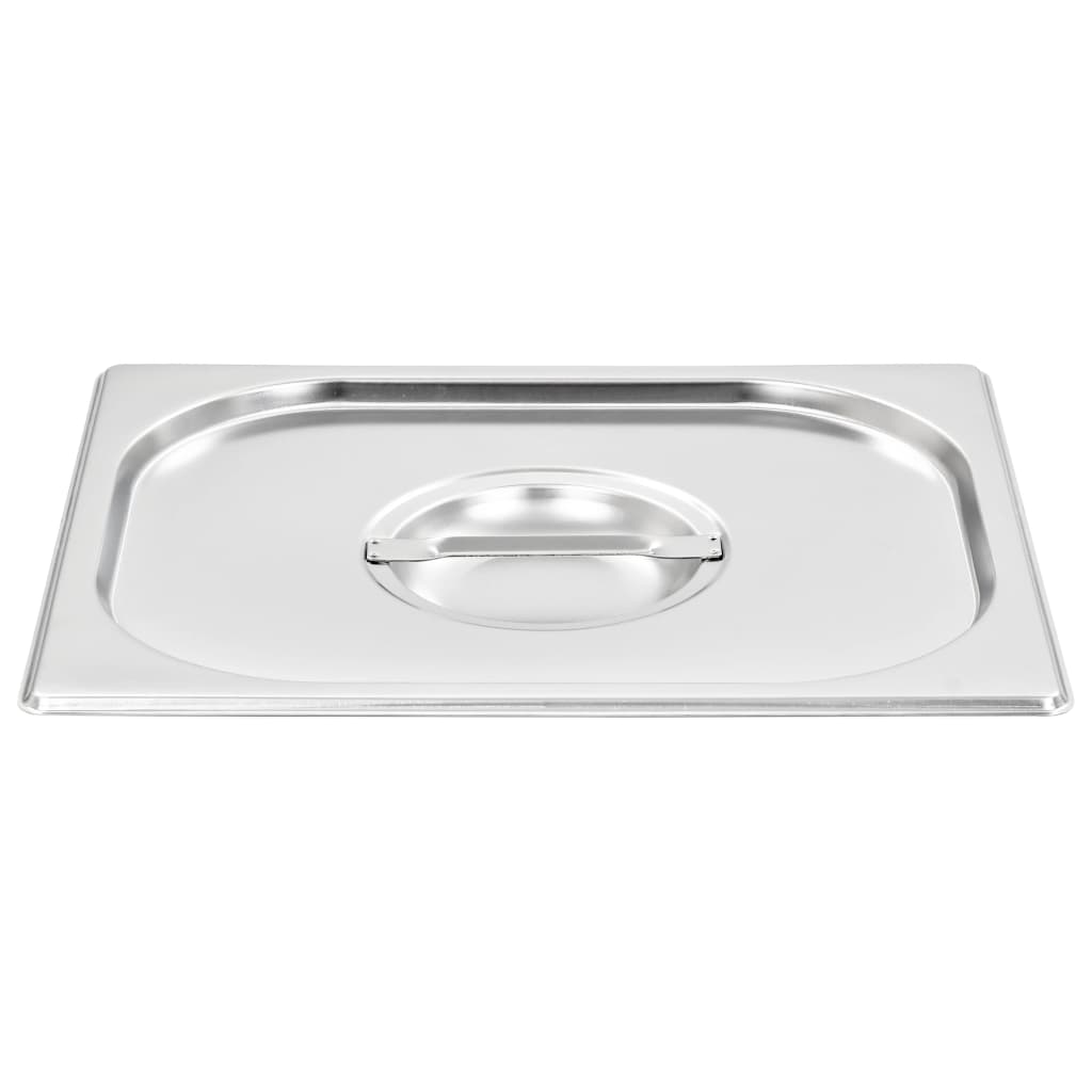 Coperchi per Teglie GN 1/2 2 pz in Acciaio Inox | homemem39