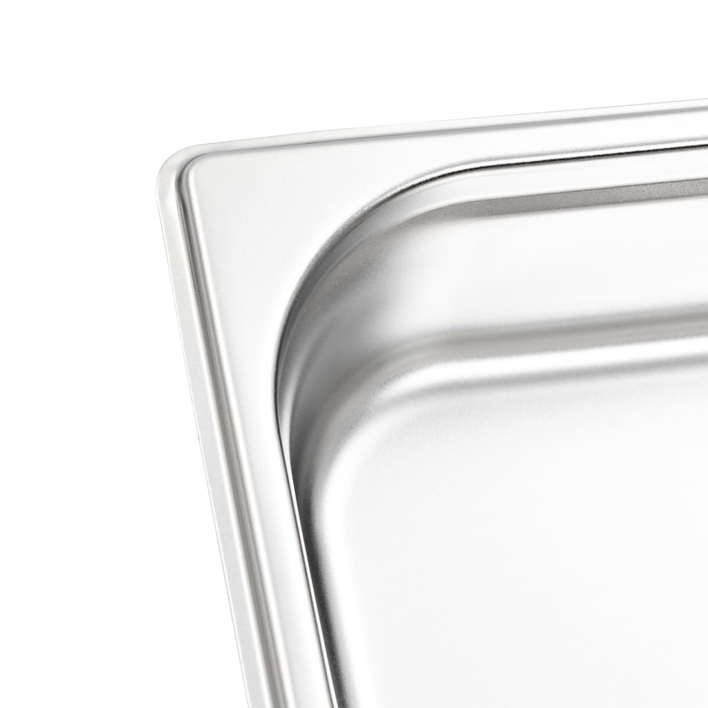 Contenitori Gastronorm 8 pz GN 1/3 65 mm in Acciaio Inox | homemem39