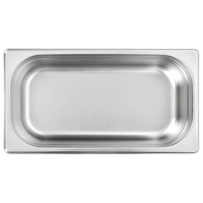 Contenitori Gastronorm 8 pz GN 1/3 100 mm in Acciaio Inox | homemem39