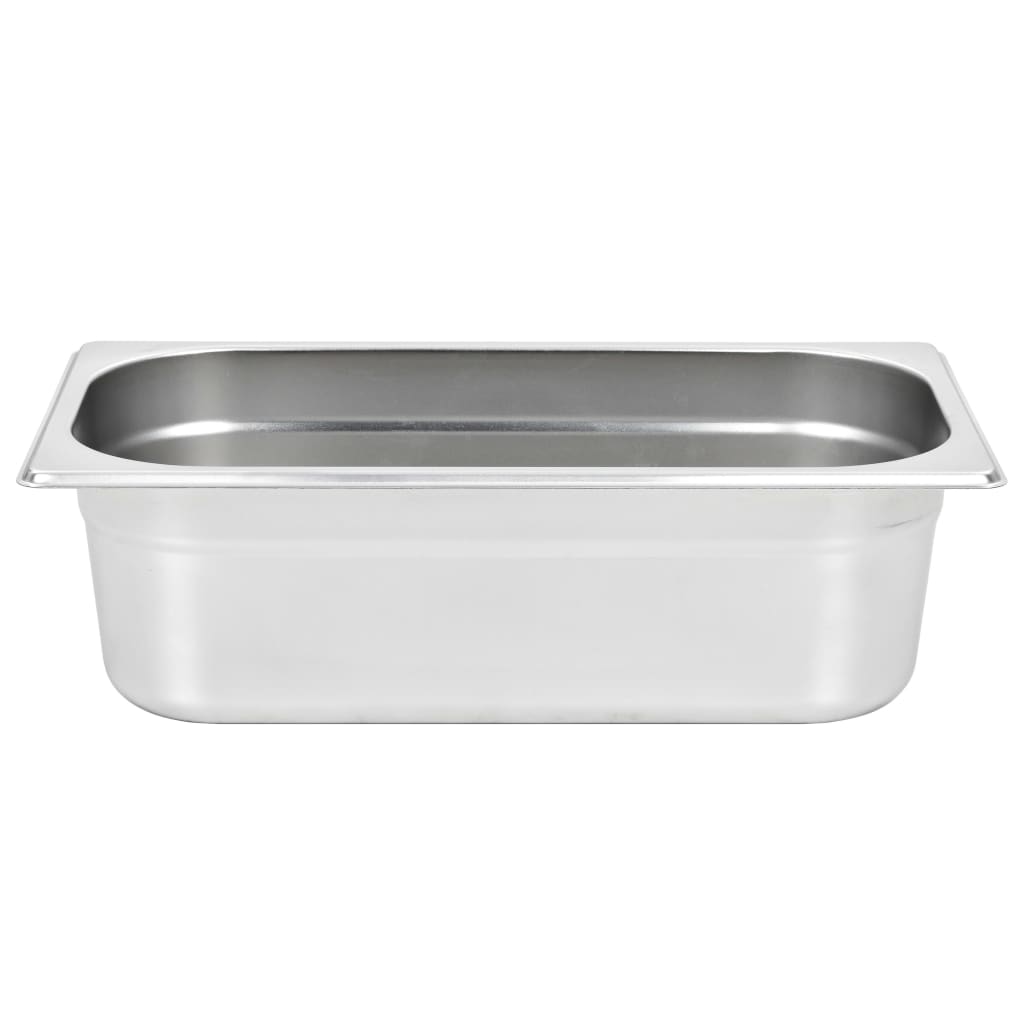 Contenitori Gastronorm 8 pz GN 1/3 100 mm in Acciaio Inox | homemem39