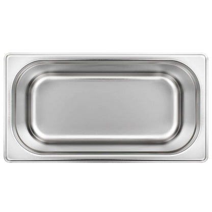 Contenitori Gastronorm 4 pz GN 1/3 150 mm in Acciaio Inox | homemem39