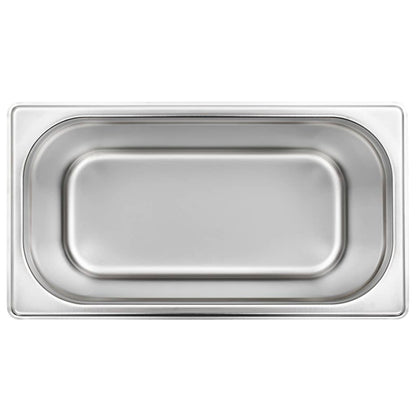 Contenitori Gastronorm 4 pz GN 1/3 200 mm in Acciaio Inox | homemem39