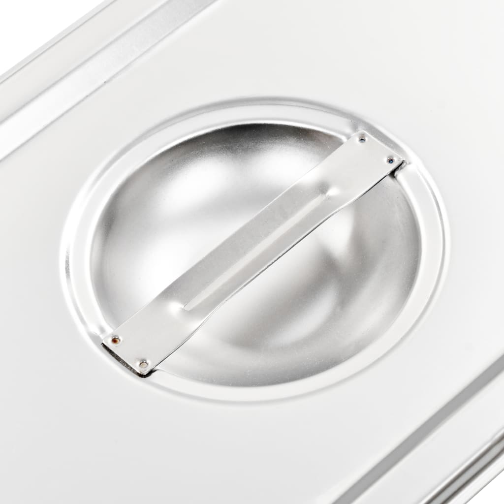Coperchi per Teglie GN 1/3 4 pz in Acciaio Inox | homemem39