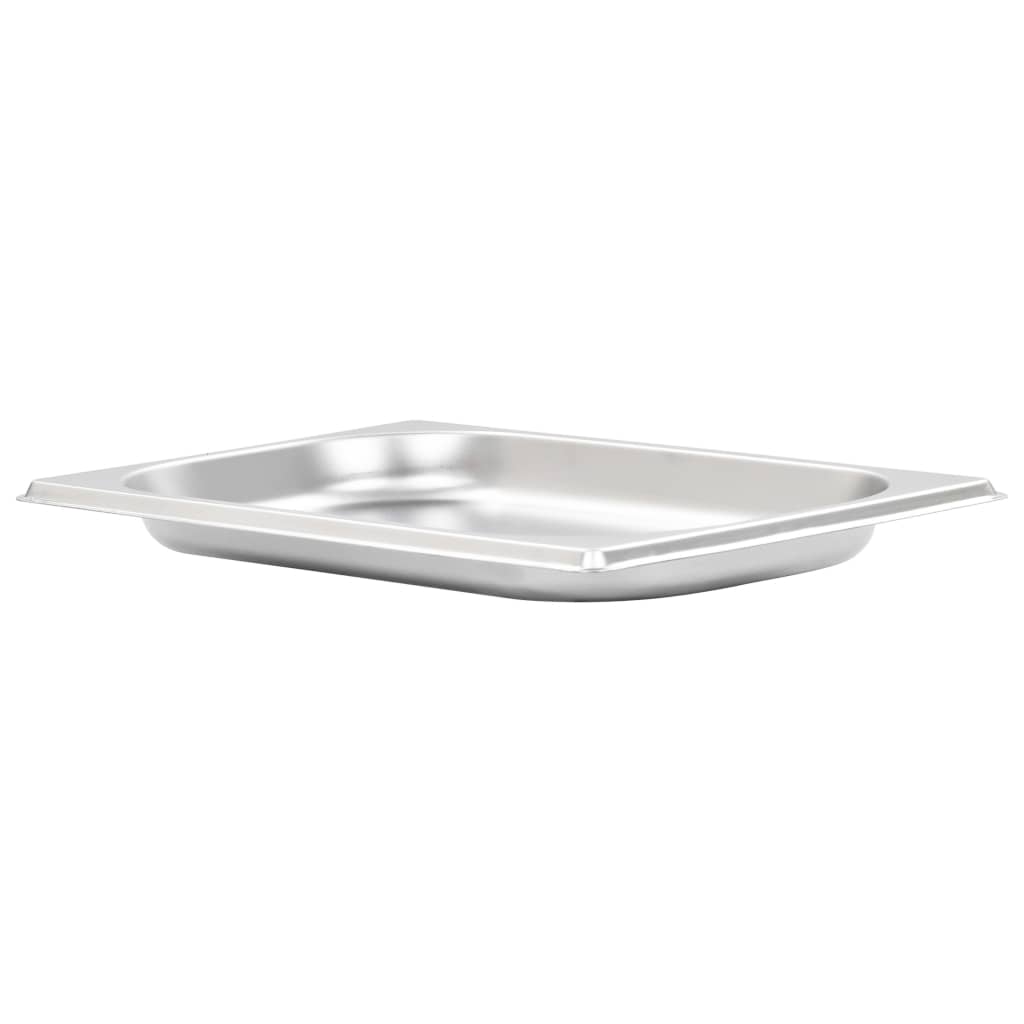 Contenitori Gastronorm 12 pz GN 1/4 20 mm in Acciaio Inox | homemem39