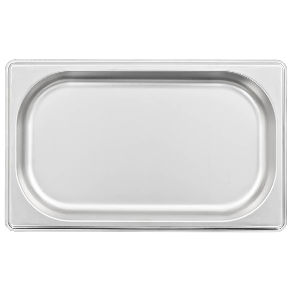 Contenitori Gastronorm 12 pz GN 1/4 20 mm in Acciaio Inox | homemem39