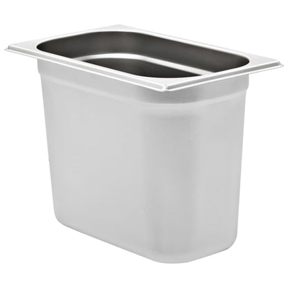 Contenitori Gastronorm 4 pz GN 1/4 200 mm in Acciaio Inox | homemem39