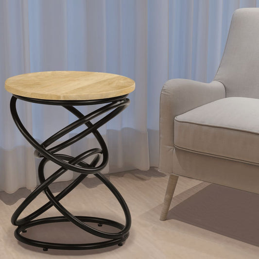 Tavolino di Servizio in Legno Massello di Mango 40x50 cm | homemem39