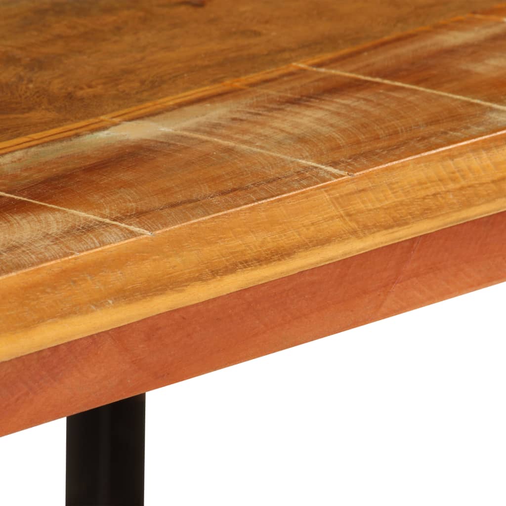 Tavolino da Salotto 100x60x35 cm Legno Massello di Recupero | homemem39