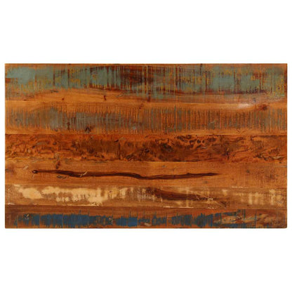 Tavolino da Caffè con Mensola 100x60x35 cm Massello di Recupero