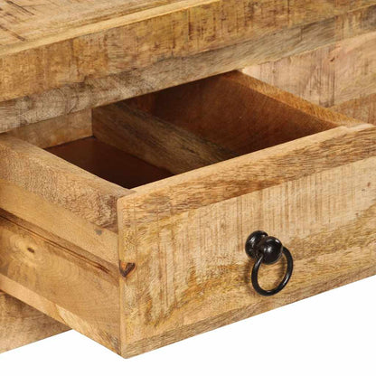Tavolino da Salotto 90x45x35 cm in Legno Massello di Mango