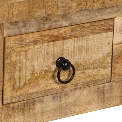 Tavolino da Salotto 90x45x35 cm in Legno Massello di Mango | homemem39