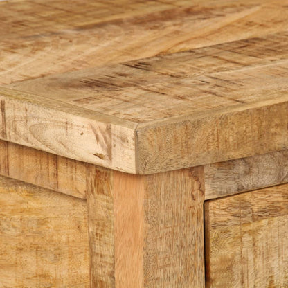 Tavolino da Salotto 90x45x35 cm in Legno Massello di Mango | homemem39