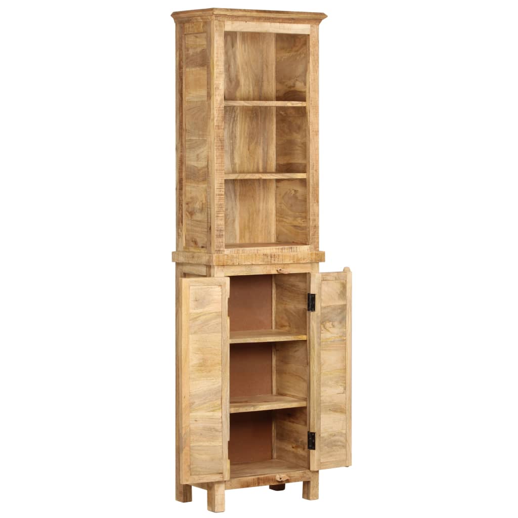 Libreria 50x30x180 cm in Legno Massello di Mango | homemem39