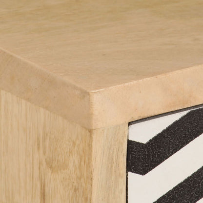 Mobile Porta TV 120x30x40 cm in Legno Massello di Mango - homemem39