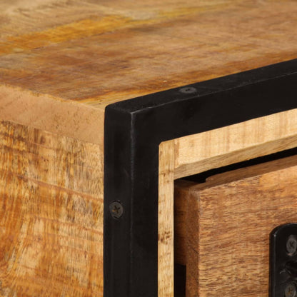 Mobile Porta TV con Cassetti 120x30x40 cm Legno Massello Mango - homemem39