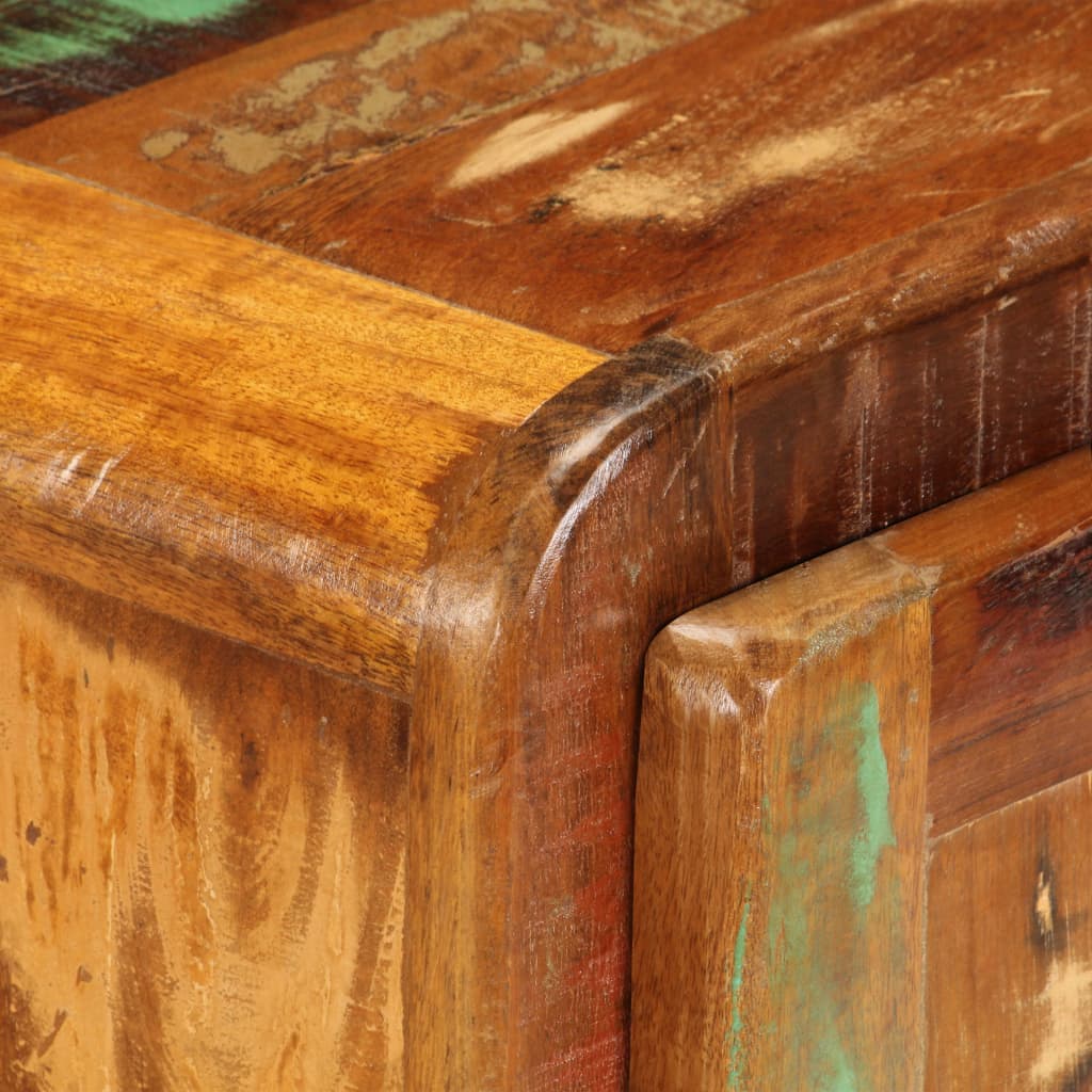 Comodino 50x30x50 cm Legno Massello di Recupero | homemem39
